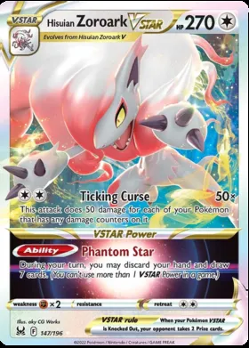 Zoroark di Hisui V ASTRO #147/196
