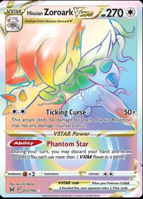 Zoroark di Hisui V ASTRO #203