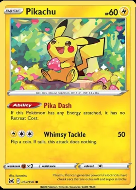 Pikachu #52