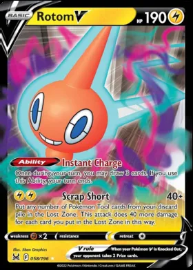 Rotom V #058/196
