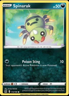 Spinarak #112