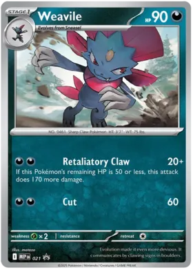 Weavile #21