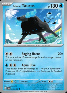 Tauros di Paldea #41