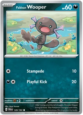 Wooper di Paldea #129