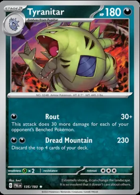Tyranitar #135