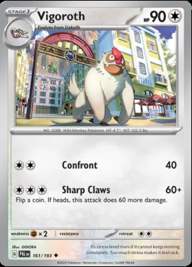 Vigoroth #161
