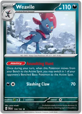 Weavile #134