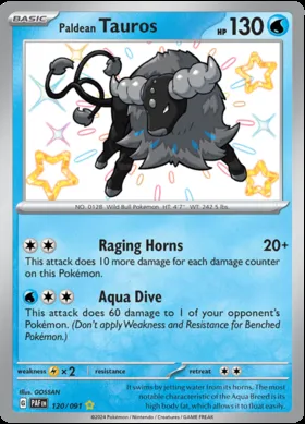 Tauros di Paldea #120