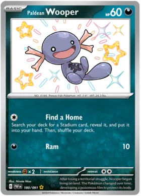 Wooper di Paldea #180
