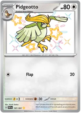 Pidgeotto #197