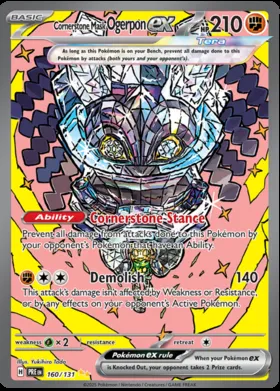 Ogerpon Maschera Fondamenta-ex #160