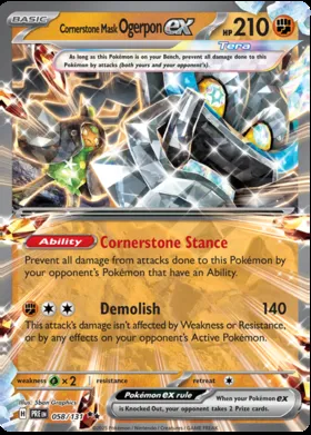 Ogerpon Maschera Fondamenta-ex #58