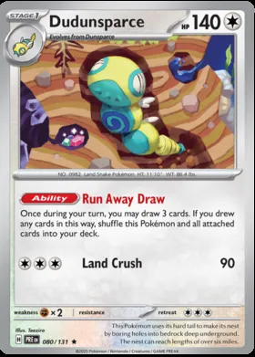 Dudunsparce #80