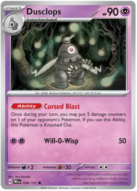 Dusclops #36