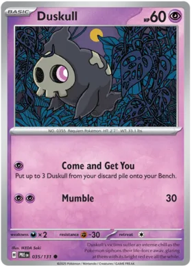 Duskull #35