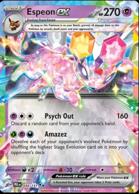 Espeon-ex #34