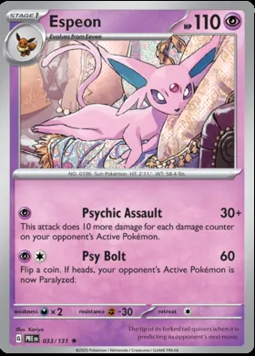 Espeon #033/131