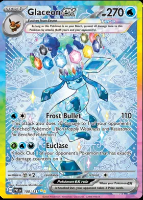 Glaceon-ex #150