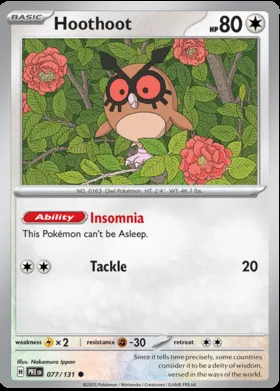 Hoothoot #077/131