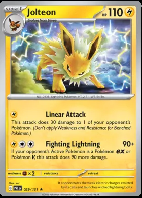 Jolteon #029/131
