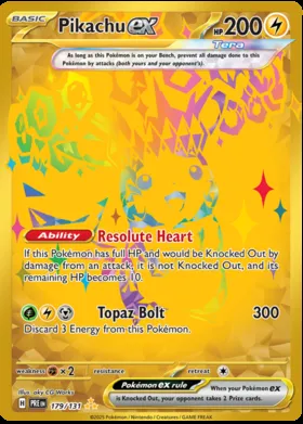 Pikachu-ex #179