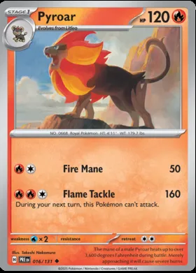 Pyroar #16