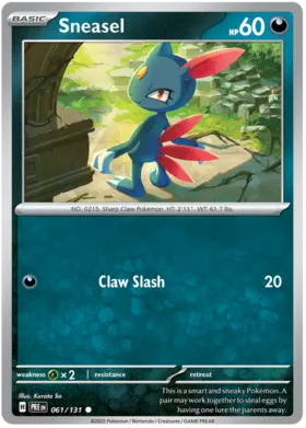 Sneasel #61