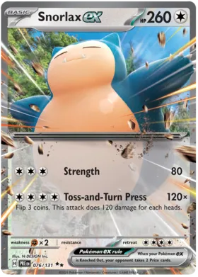 Snorlax-ex #076/131
