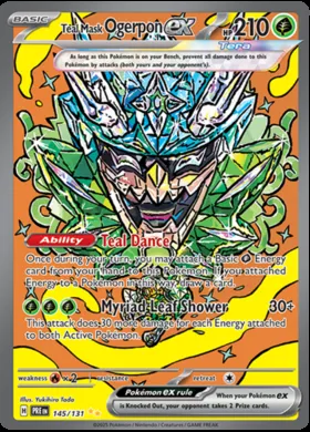 Ogerpon Maschera Turchese-ex #145