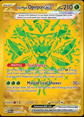 Ogerpon Maschera Turchese-ex #177