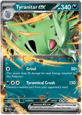 Tyranitar-ex #64