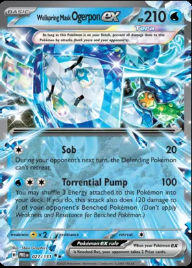 Ogerpon Maschera Pozzo-ex #027/131
