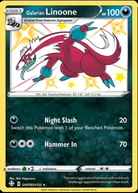 Galarian Linoone #79