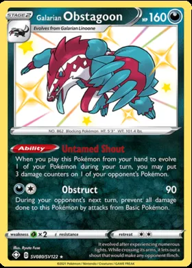 Galarian Obstagoon #80