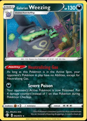 Weezing di Galar #42