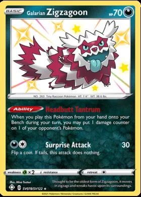 Galarian Zigzagoon #78