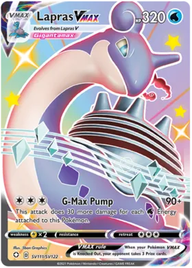 Lapras VMAX #111