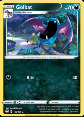 Golbat #104