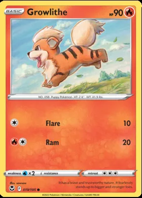 Growlithe #19