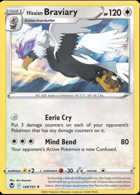 Braviary di Hisui #149