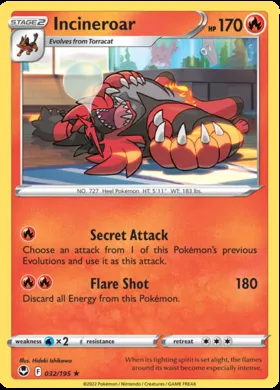Incineroar #32