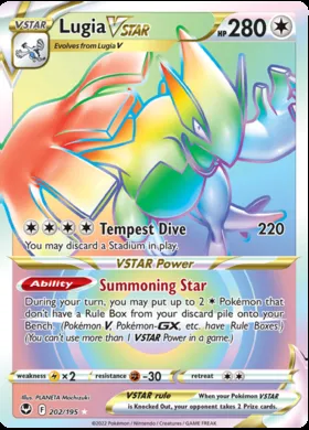 Lugia V ASTRO #202