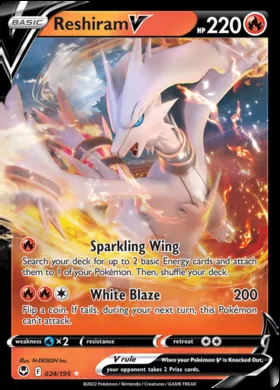 Reshiram V #24