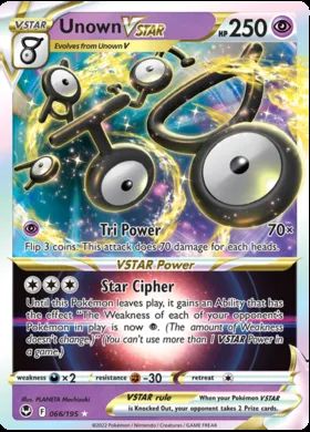 Unown V ASTRO #66