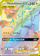 Pikachu e Zekrom GX #184