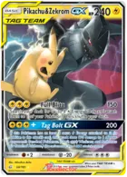 Pikachu e Zekrom GX #33