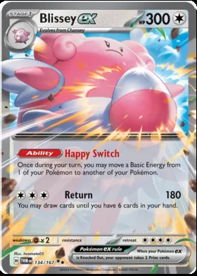 Blissey-ex #134