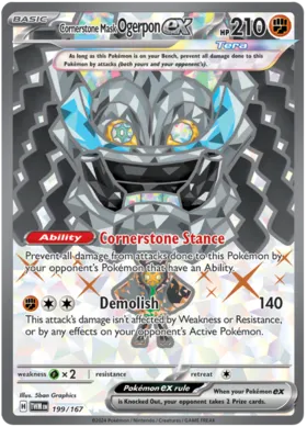 Ogerpon Maschera Fondamenta-ex #199
