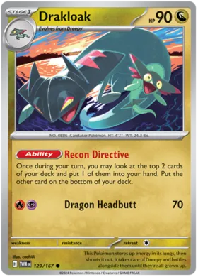 Drakloak #129