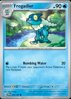 Frogadier #57